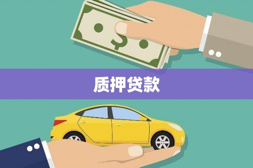 沁阳质押贷款