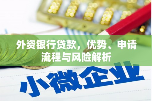 沁阳外资银行贷款，优势、申请流程与风险解析