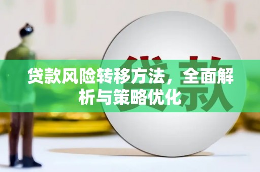 沁阳贷款风险转移方法，全面解析与策略优化