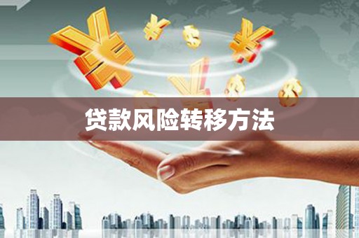 沁阳贷款风险转移方法