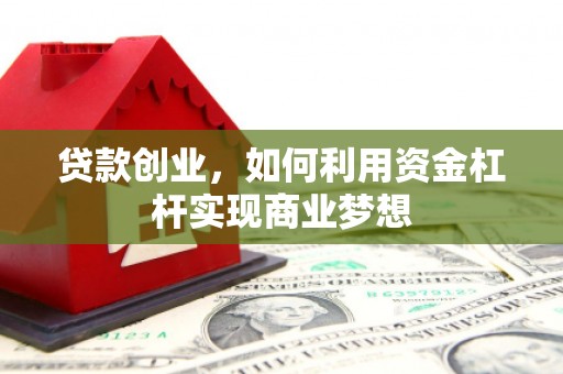 沁阳贷款创业，如何利用资金杠杆实现商业梦想