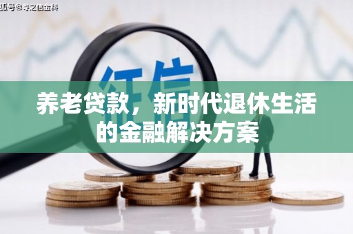 沁阳养老贷款，新时代退休生活的金融解决方案