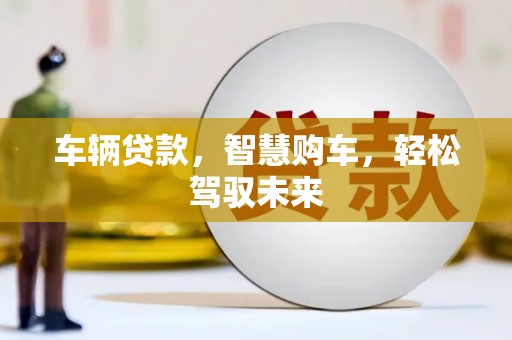 沁阳车辆贷款，智慧购车，轻松驾驭未来